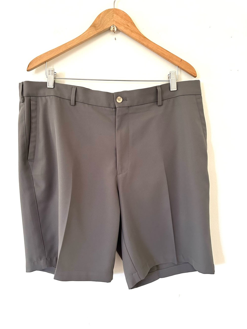 Peter Millar Gray Men's Performance Golf Shorts